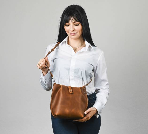 Wanderer Bag (Капучино "Crazy Horse")