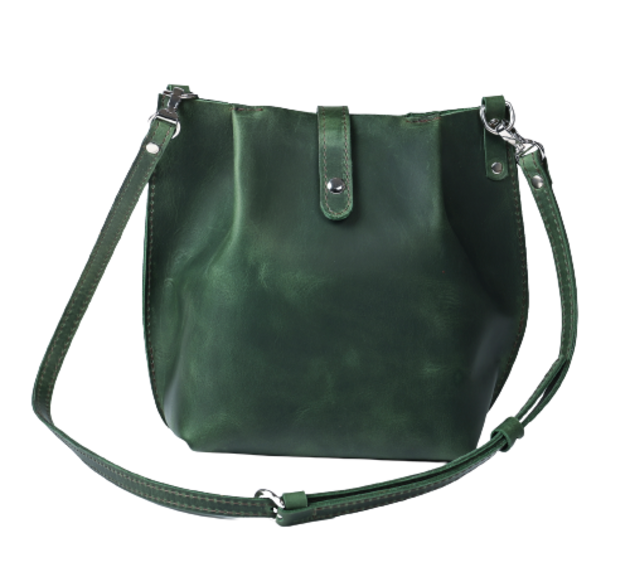 Wanderer Bag (Зелений "Crazy Horse")