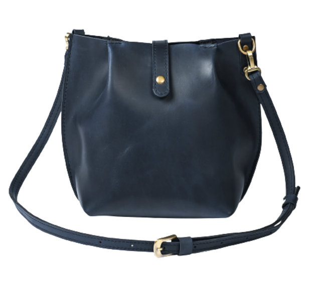 Wanderer Bag (Темно-синій "Crazy Horse")